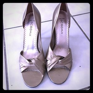 BCBGirls shoes size 6 worn two times.